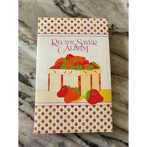 Vintage‎ 1985 Current Strawberry Recipe Saver Album with Recipes!!